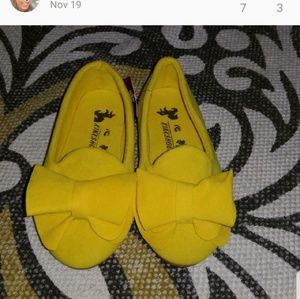 Yellow suede shoes SIZE 11